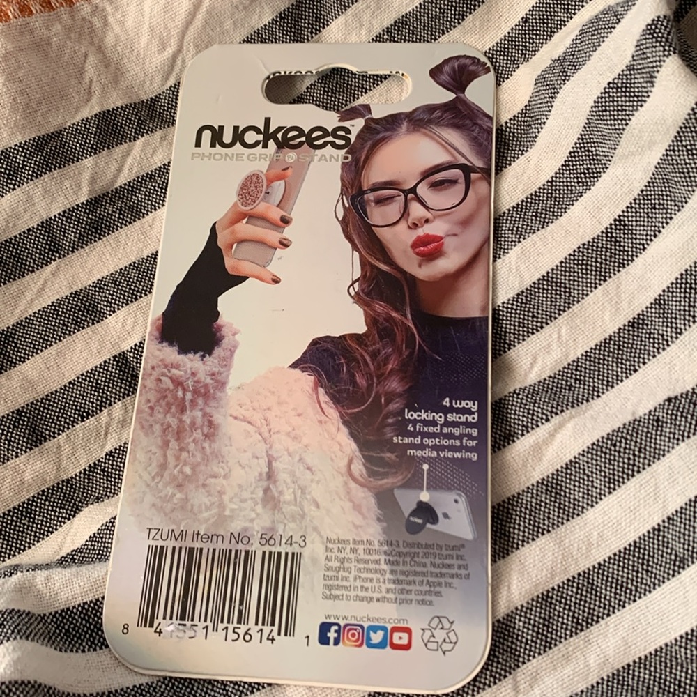 Nuckees Phone Grip & Stand Magical Unicorn Forest Style - Picture 3 of 4